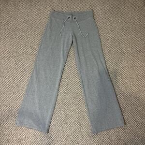 Cute vintage y2k gray low rise wide leg sweatpants